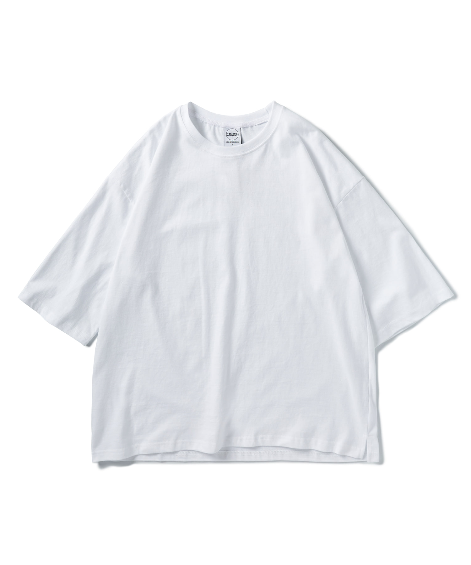7부 오버핏 반팔 티셔츠 MST142 [WHITE]
